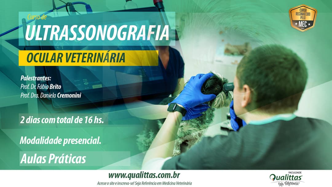 Capa Ultrassonografia Ocular Veterinária